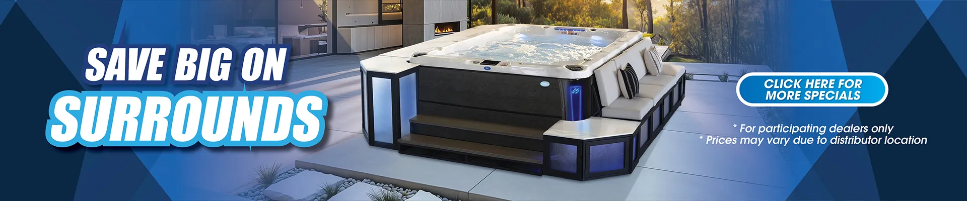 Calspas hot tub being used in a family setting - Roseville